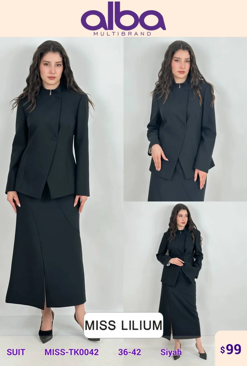 Костюмы и комплекты MISS LILIUM (Black, модель MISS-TK0042) оптом