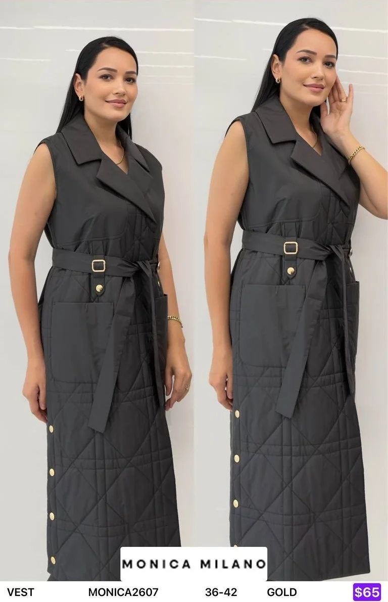 Жилет MONICA MILANO (Blue, модель MONICA2607) оптом