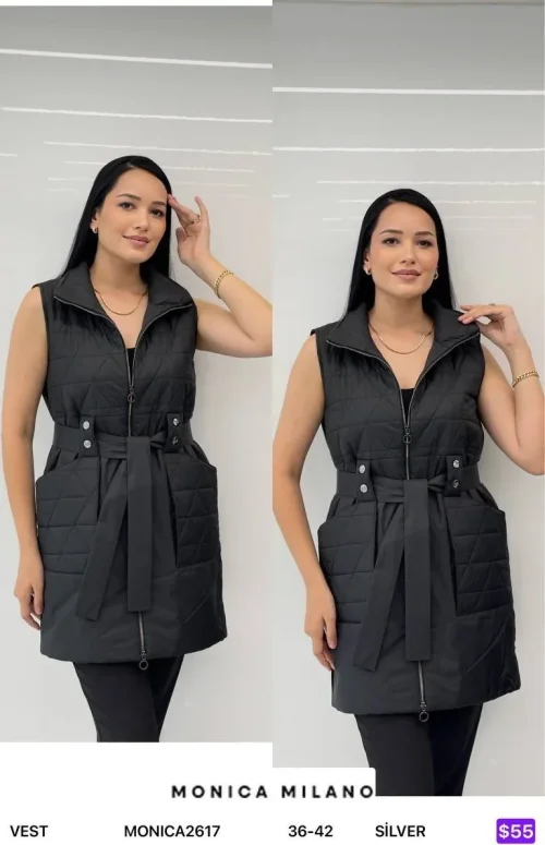Жилет MONICA MILANO (Light gray, модель MONICA2617) оптом