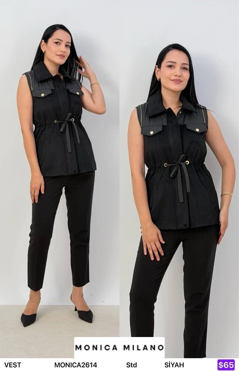 Жилет MONICA MILANO (Black, модель MONICA2614) оптом