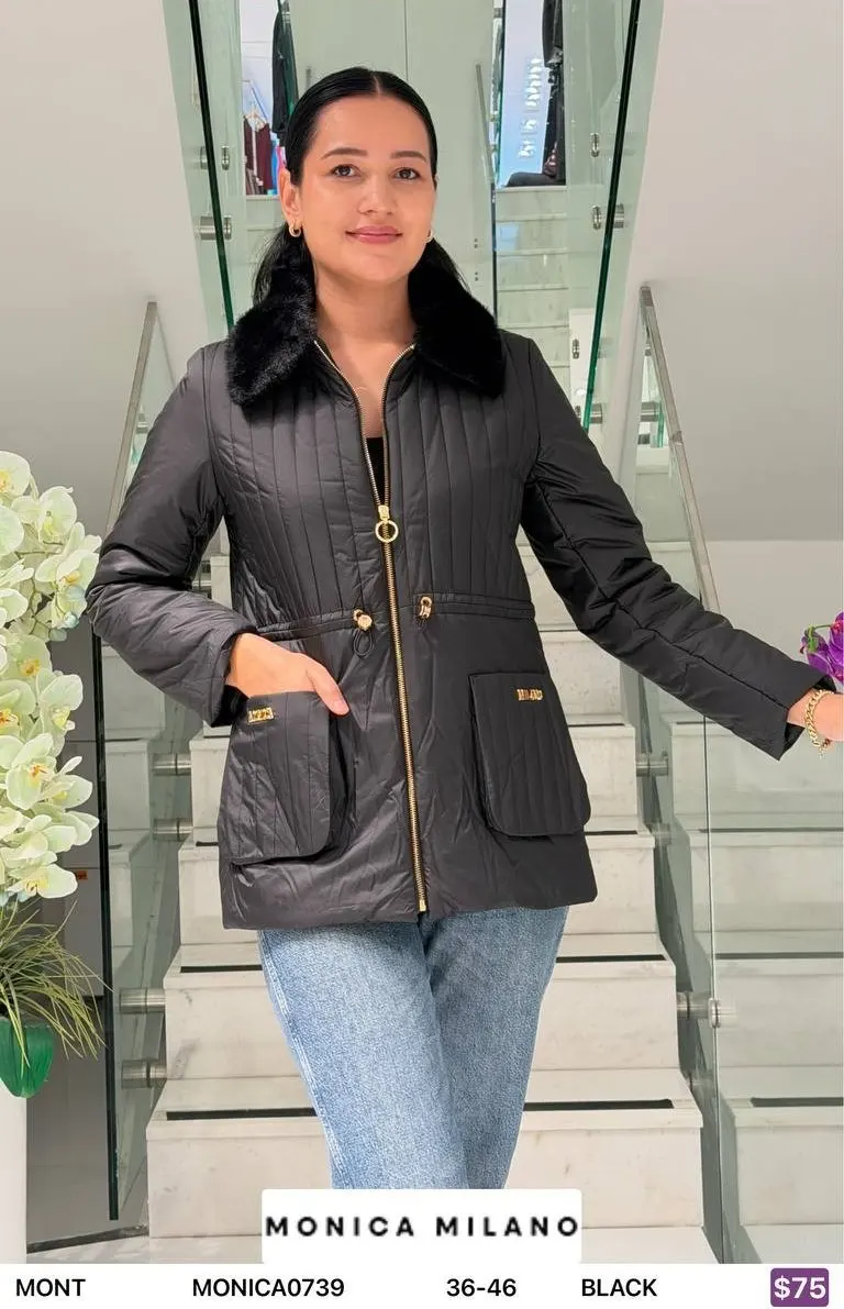 Жакет MONICA MILANO (Black, модель MONICA0739) оптом