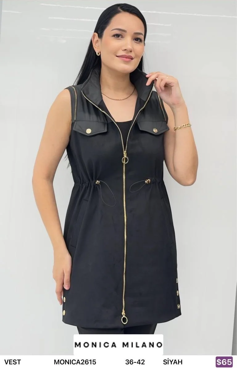 Жилет MONICA MILANO (Black, модель MONICA2615) оптом