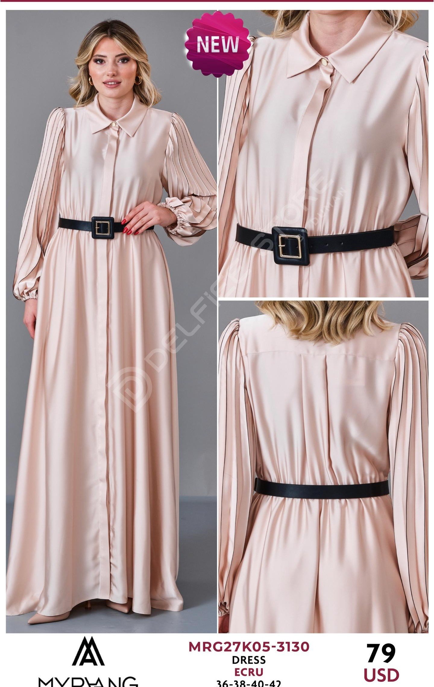 Платье MY RAANG (Кремовый, модель MRG27K05-3130) оптом