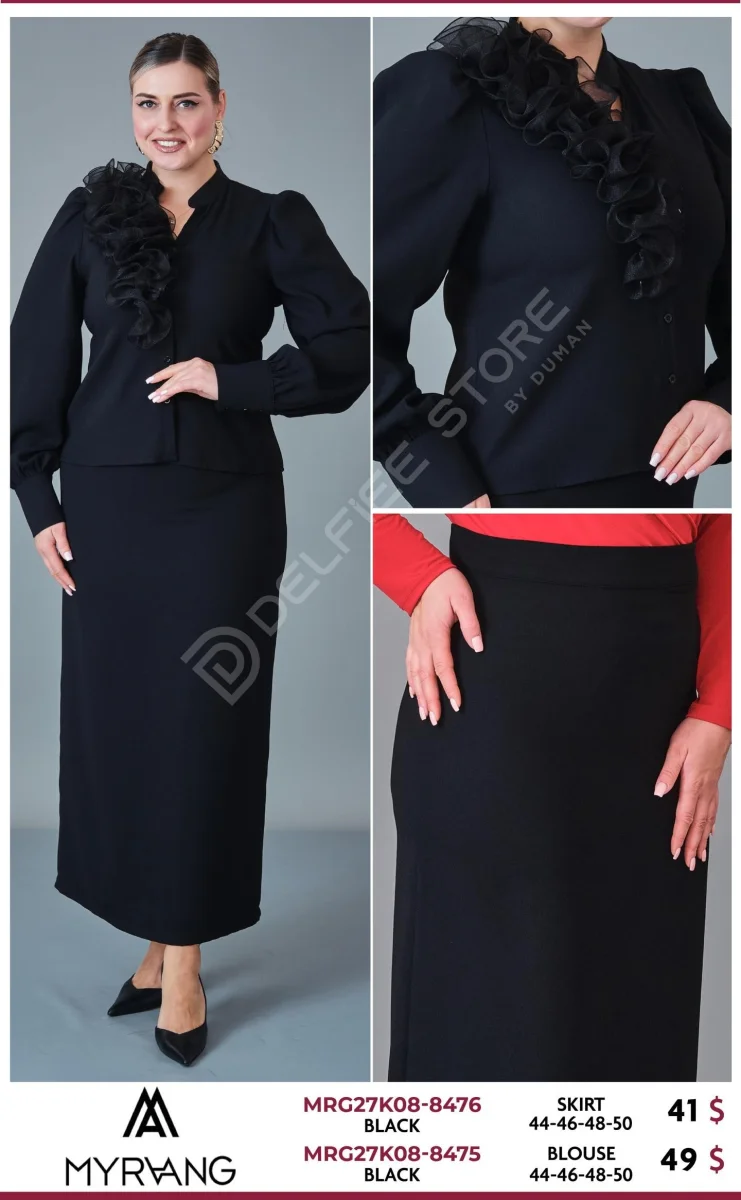 Блузка MY RAANG (Black, модель MRG27K08-8475) оптом