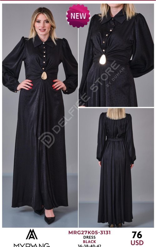 Платье MY RAANG (Черный, модель MRG27K05-3131) оптом