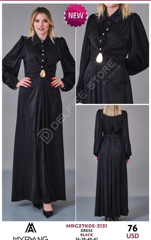 Платье MY RAANG (Черный, модель MRG27K05-3131) оптом