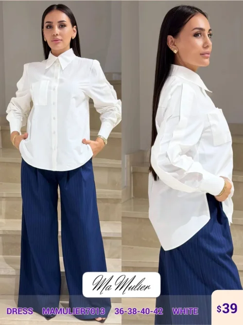 Платье MY RAANG (White, модель MAMULIER7013) оптом