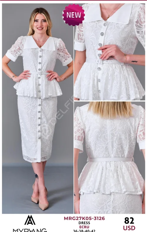 Платье MY RAANG (Кремовый, модель MRG27K05-3126) оптом