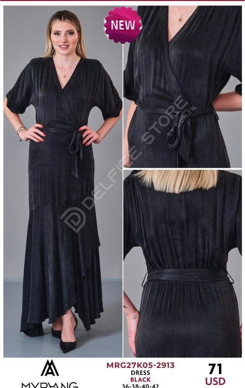 Платье MY RAANG (Черный, модель MRG27K05-2913) оптом