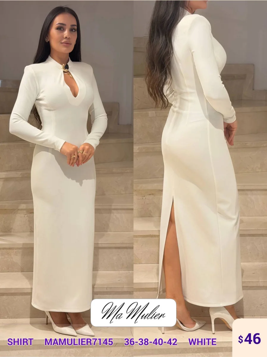 Рубашка MY RAANG (White, модель MAMULIER7145) оптом