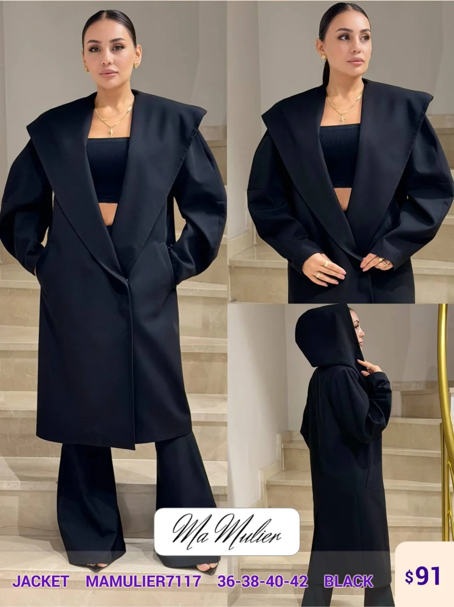 Жакет MY RAANG (Black, модель MAMULIER7117) оптом