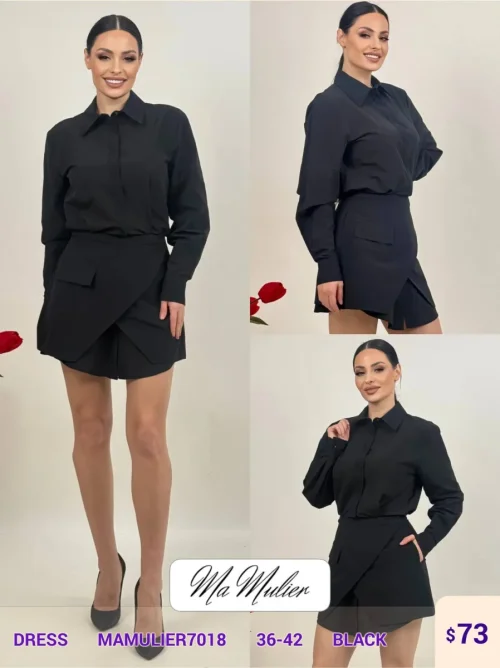 Платье MY RAANG (Black, модель MAMULIER7018) оптом