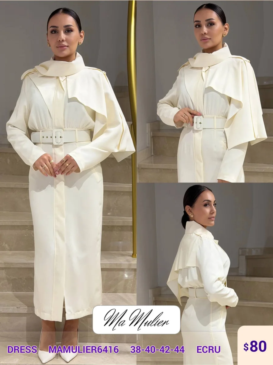 Платье MY RAANG (Cream, модель MAMULIER6416) оптом