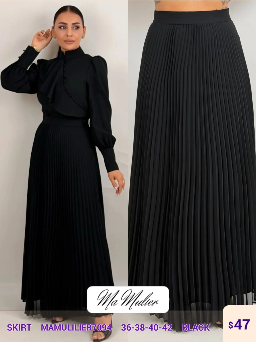 Юбка MY RAANG (Black, модель MAMULILIER7094) оптом