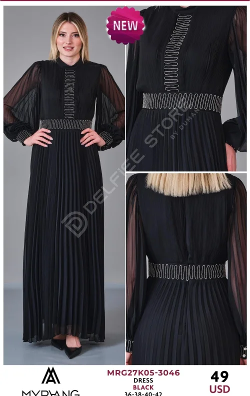 Платье MY RAANG (Черный, модель MRG27K05-3046) оптом