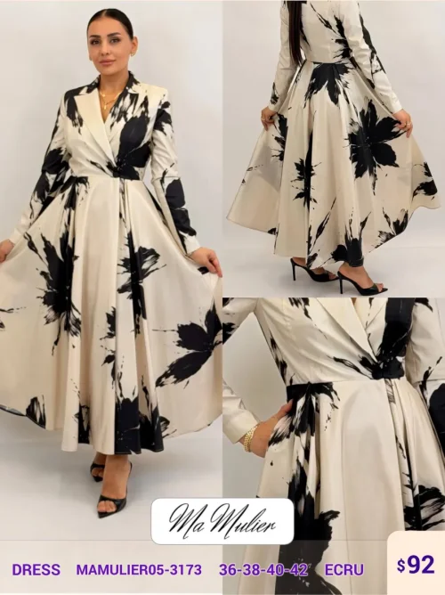 Платье MY RAANG (Cream, модель MAMULIER05-3173) оптом