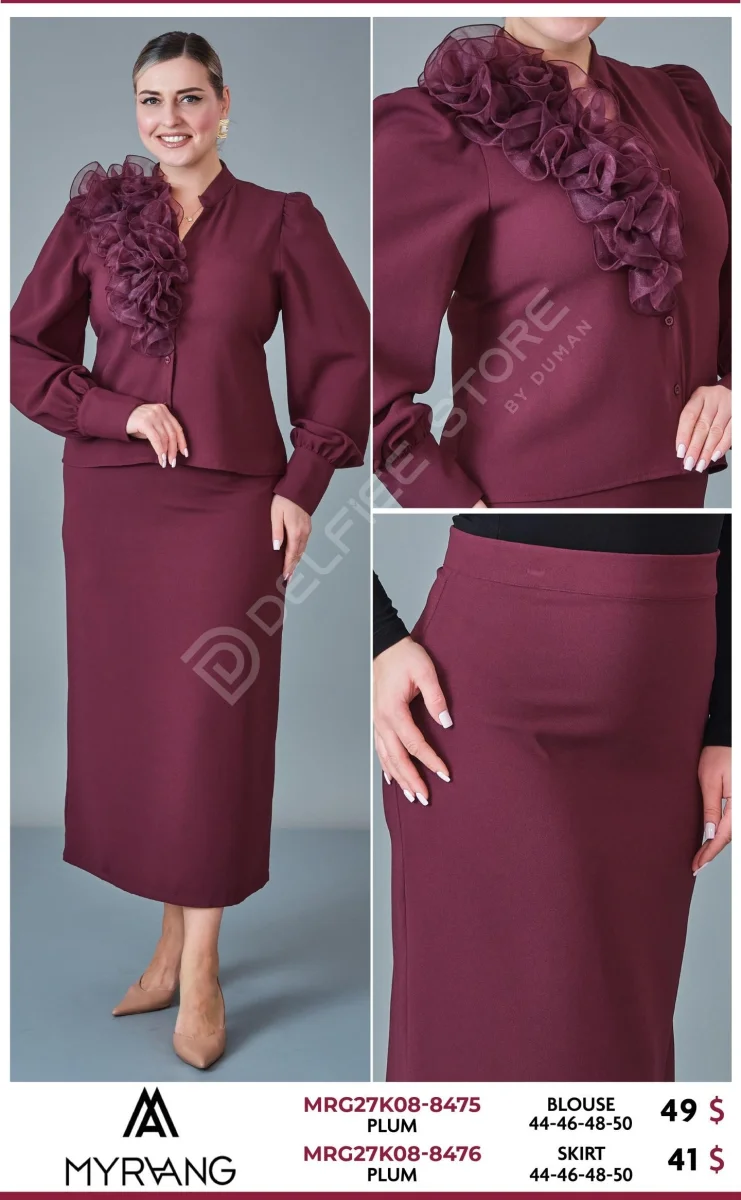 Блузка MY RAANG (Purple, модель MRG27K08-8475) оптом