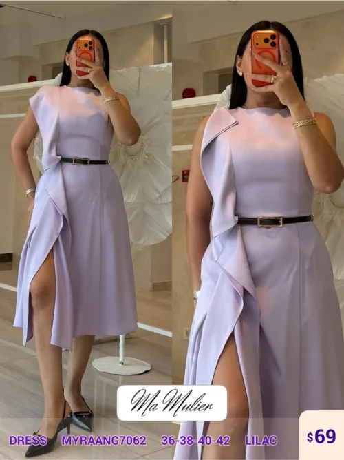 Платье MY RAANG (Lilac, модель MYRAANG7062) оптом