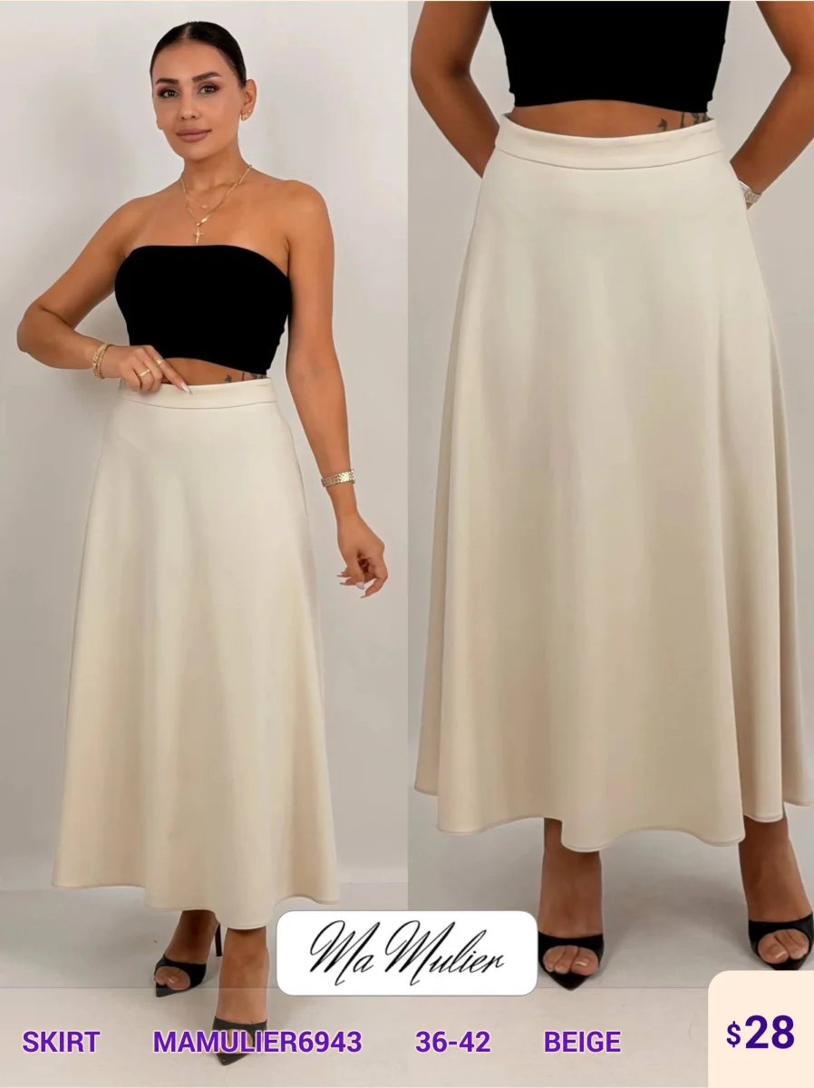 Юбка MY RAANG (Beige, модель MAMULIER6943) оптом