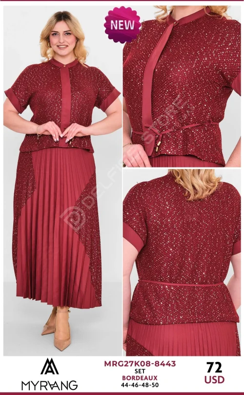 Костюмы и комплекты MY RAANG (Burgundy, модель MRG27K08-8443) оптом