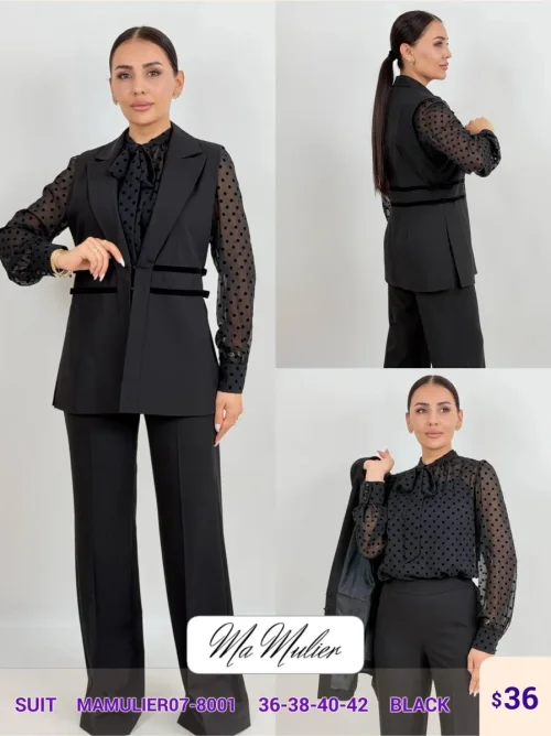 Костюмы и комплекты MY RAANG (Black, модель MAMULIER07-8001) оптом