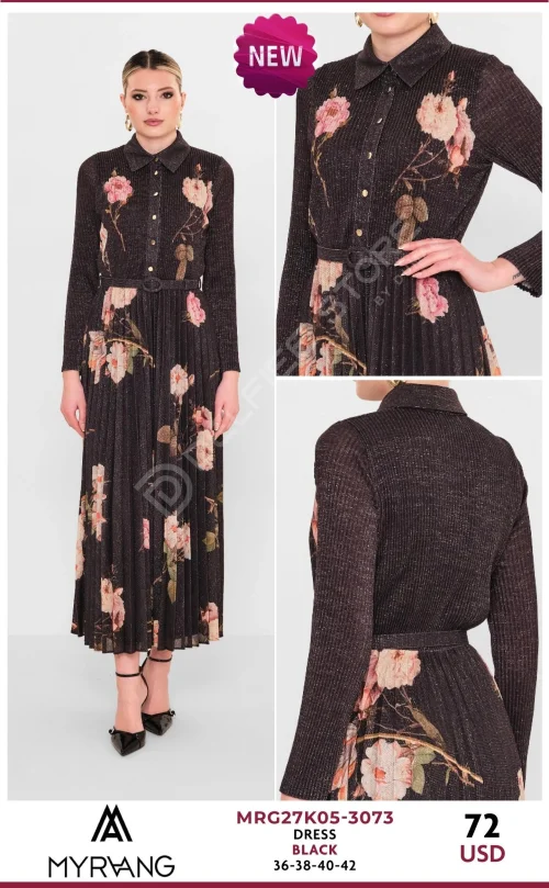 Платье MY RAANG (Black, модель MRG27K05-3073) оптом