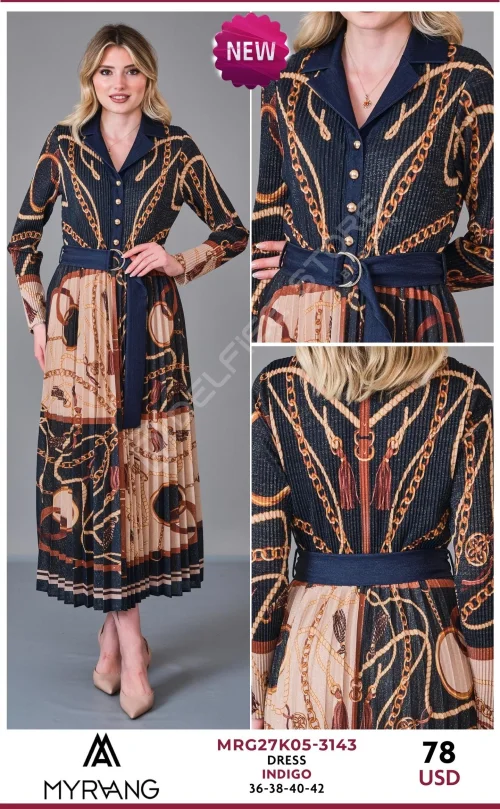 Платье MY RAANG (Navy, модель MRG27K05-3143) оптом