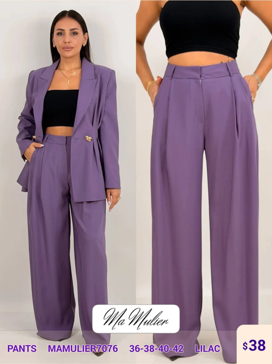 Брюки MY RAANG (Lilac, модель MAMULIER7076) оптом