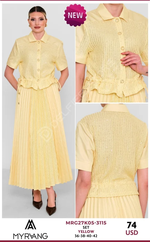 Костюмы и комплекты MY RAANG (Yellow, модель MRG27K05-3115) оптом