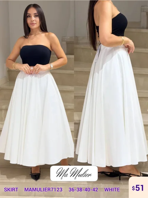 Юбка MY RAANG (White, модель MAMULIER7123) оптом