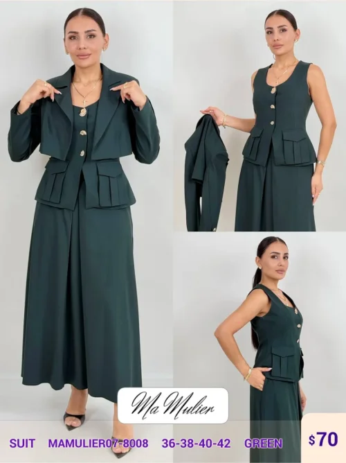 Костюмы и комплекты MY RAANG (Green, модель MAMULIER07-8008) оптом