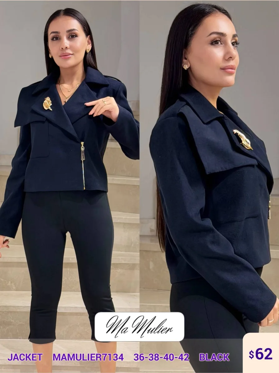 Жакет MY RAANG (Black, модель MAMULIER7134) оптом