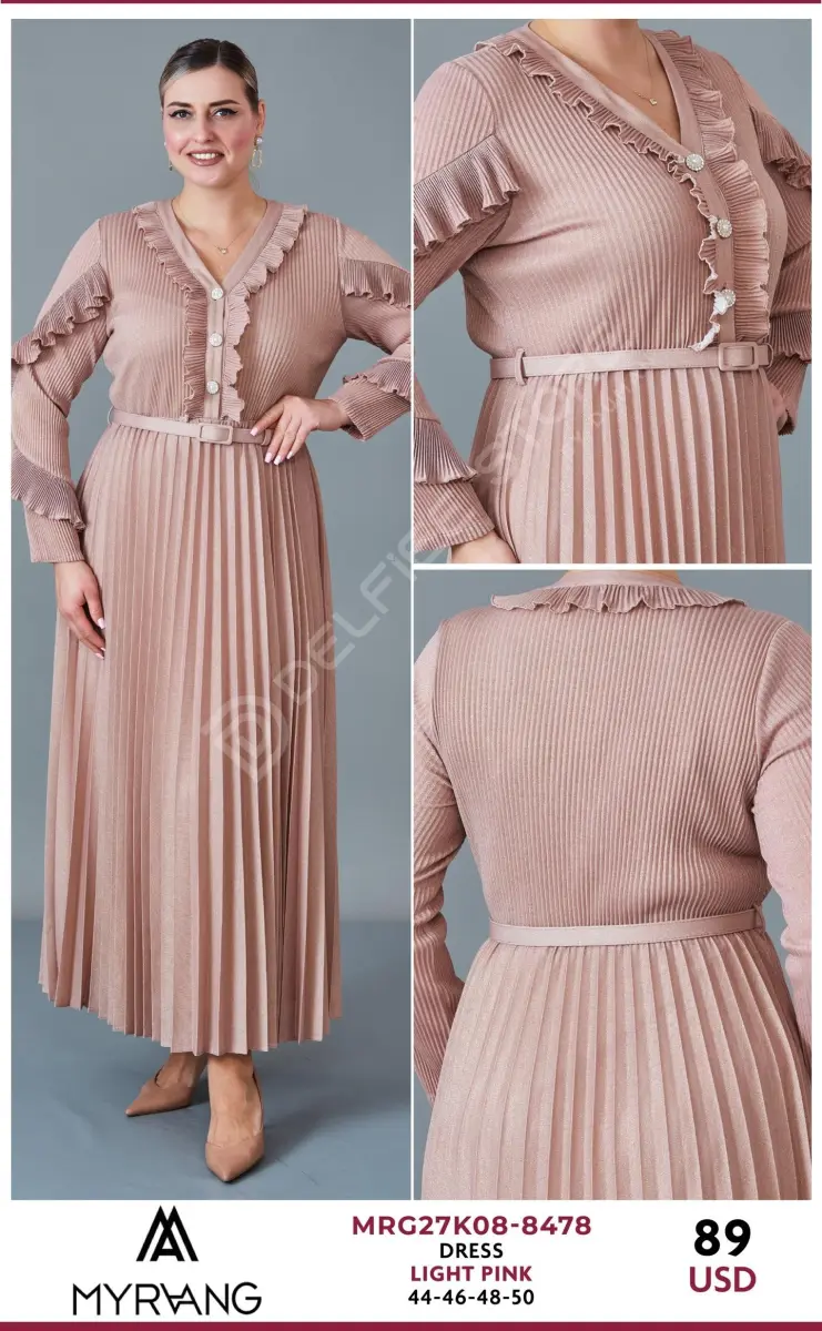 Платье MY RAANG (Pink, модель MRG27K08-8478) оптом