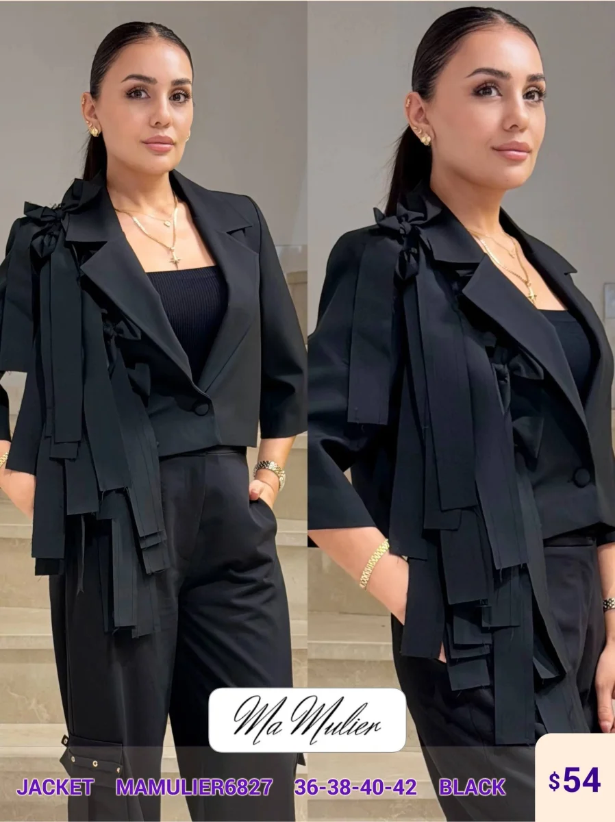 Жакет MY RAANG (Black, модель MAMULIER6827) оптом