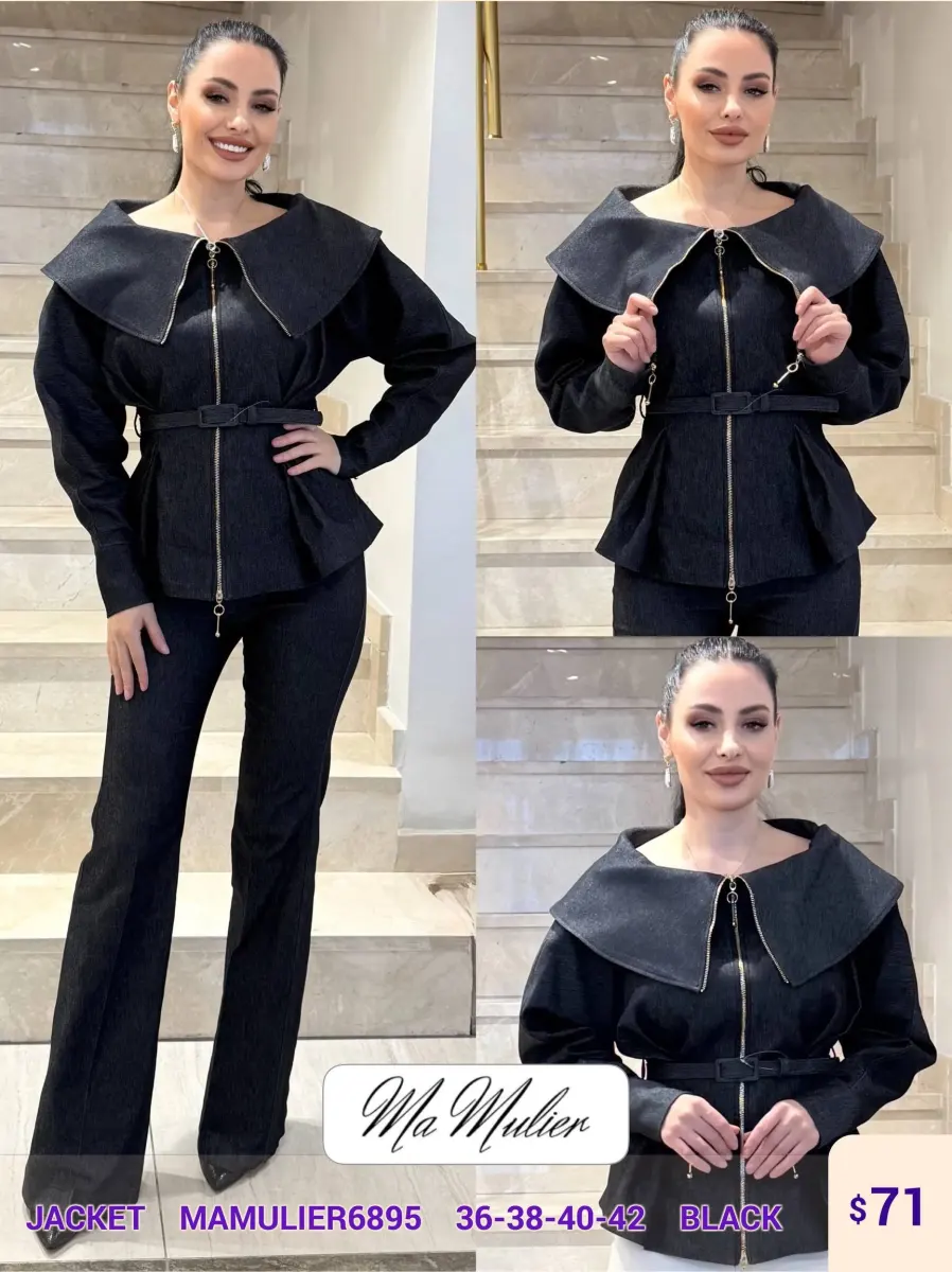 Жакет MY RAANG (Black, модель MAMULIER6895) оптом