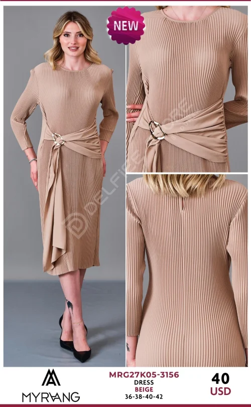 Платье MY RAANG (Beige, модель MRG27K05-3156) оптом