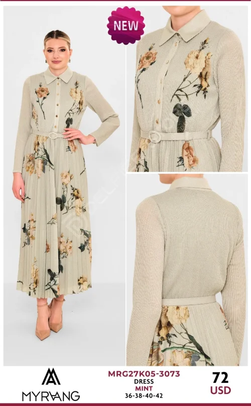 Платье MY RAANG (Mint, модель MRG27K05-3073) оптом