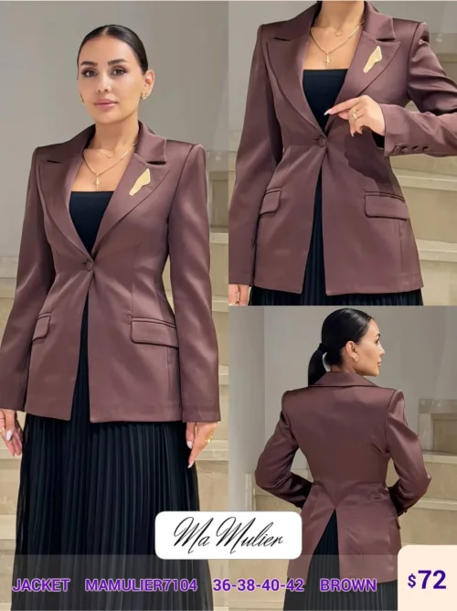 Жакет MY RAANG (Brown, модель MAMULIER7104) оптом