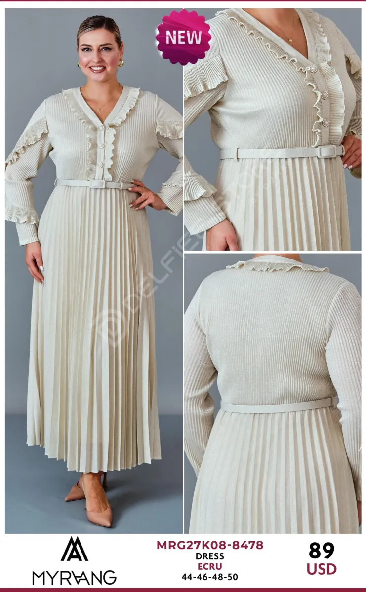Платье MY RAANG (Cream, модель MRG27K08-8478) оптом