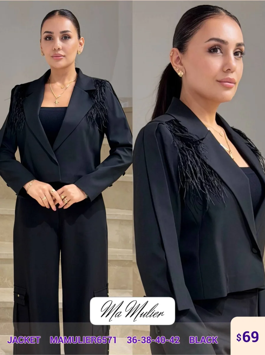 Жакет MY RAANG (Black, модель MAMULIER6571) оптом