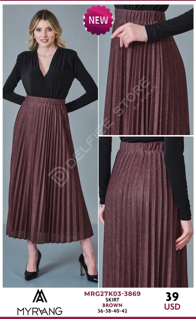 Юбка MY RAANG (Brown, модель MRG27K03-3869) оптом