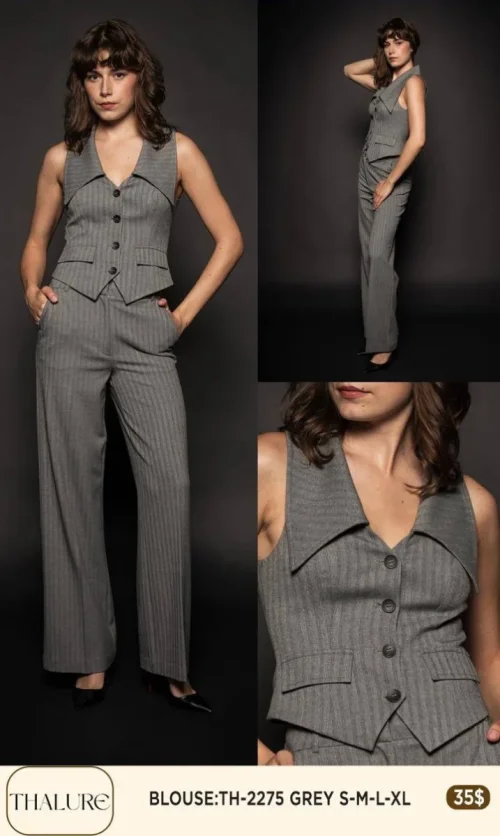 Блузка My8 Design (Gray, модель TH-2275) оптом