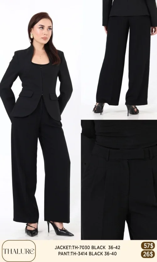 Жакет My8 Design (Black, модель 7030) оптом