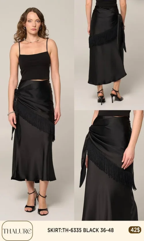 Юбка My8 Design (Black, модель TH-6335) оптом