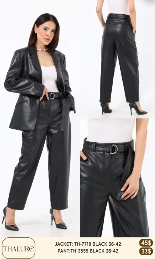 Брюки My8 Design (Black, модель TH-3555) оптом