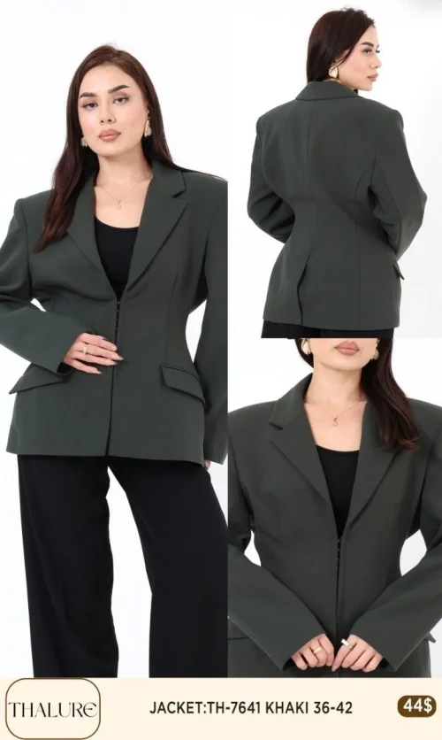Жакет My8 Design (Olive, модель 7641) оптом
