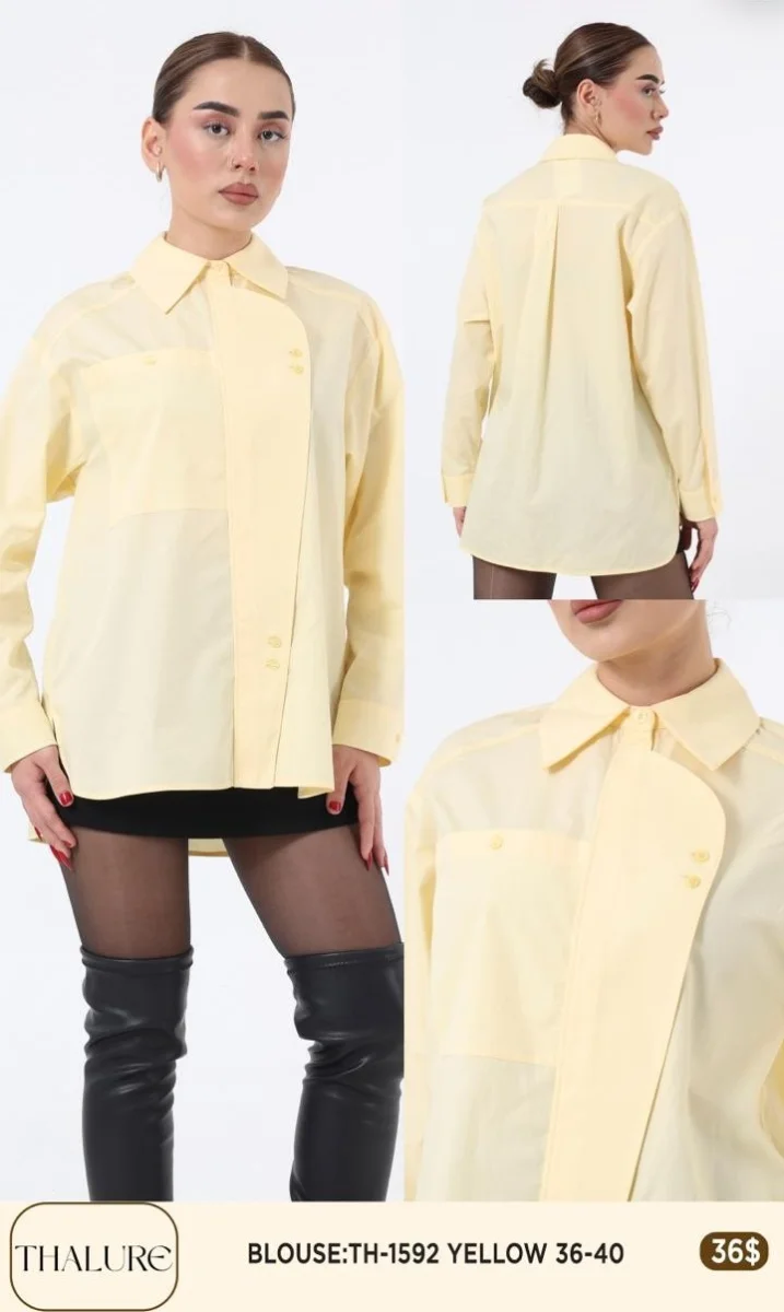 Блузка My8 Design (Yellow, модель TH-1592) оптом