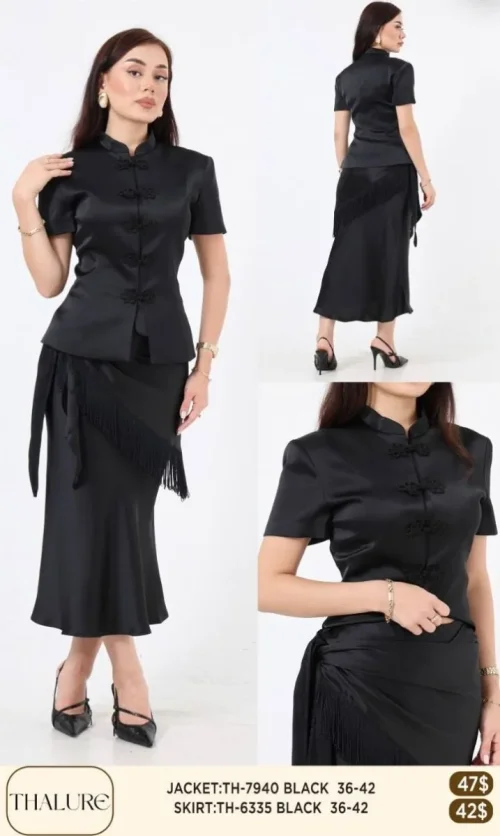 Юбка My8 Design (Black, модель TH-6335) оптом