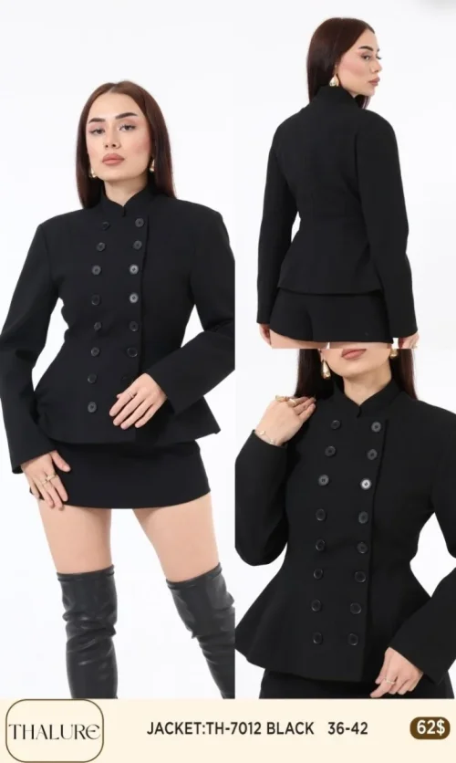 Жакет My8 Design (Black, модель TH-7012) оптом
