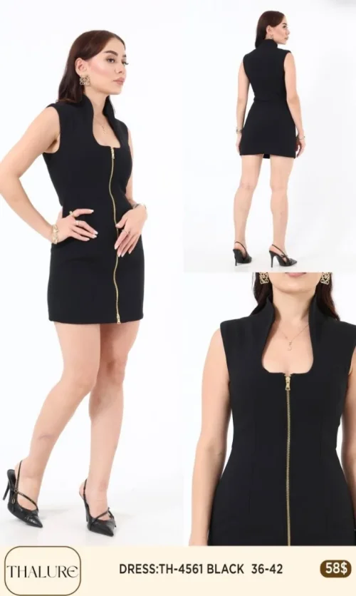 Платье My8 Design (Black, модель TH-4561) оптом